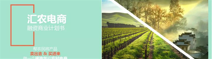 BP范文 | 汇农电商范文（附下载）