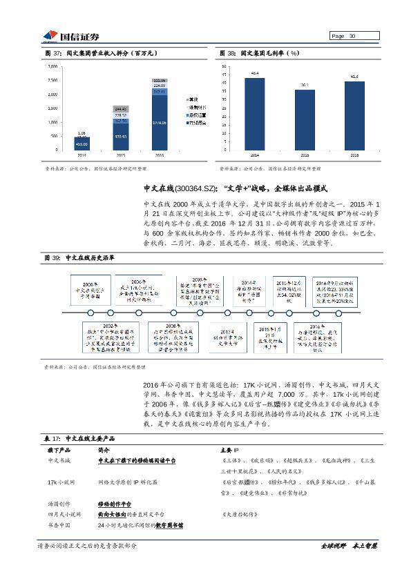 网络文学市场深度研究报告：内容铸剑，渠道为马，付费阅读浪潮兴起-20170905-undefined