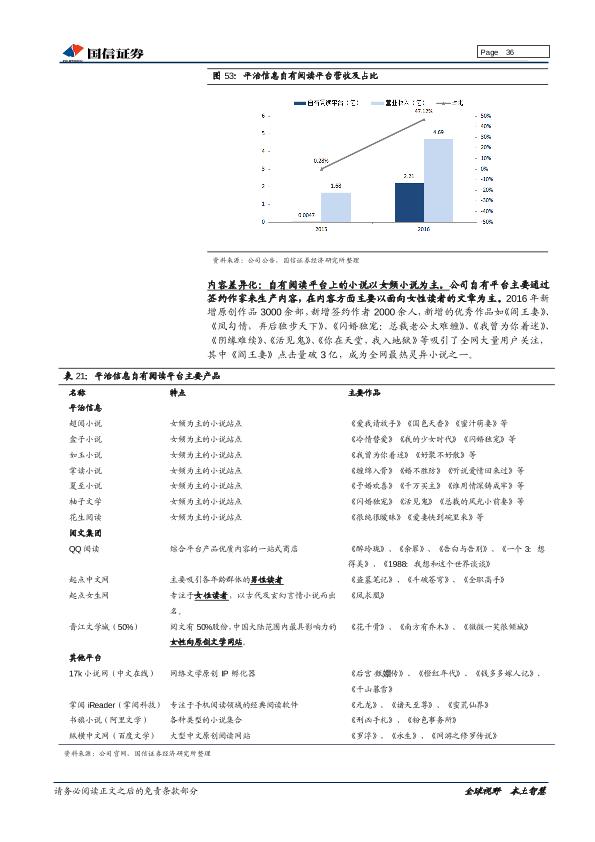 网络文学市场深度研究报告：内容铸剑，渠道为马，付费阅读浪潮兴起-20170905-undefined