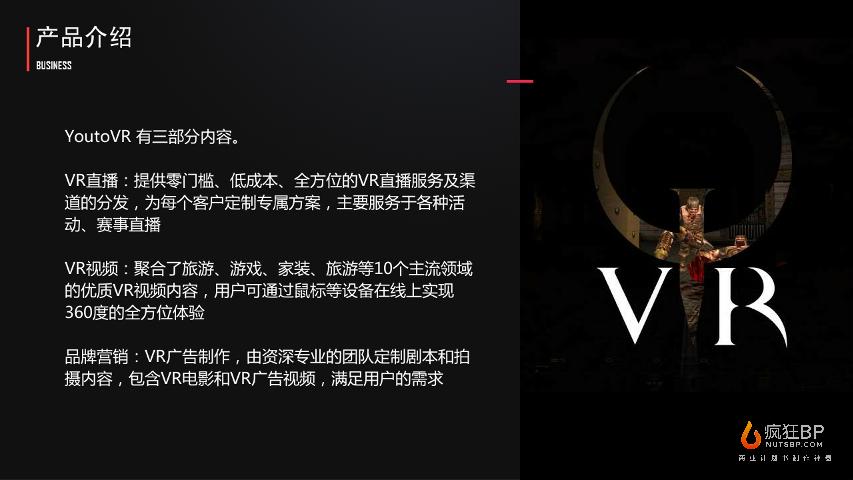 [YouToVR]VR视频直播平台视频制作发行商业计划书模板范文-undefined